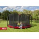 BERG Elite InGround 380 Red+Safety Net Deluxe