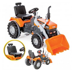 WOOPIE Ogromny Traktor Na Pedały Spychacz
