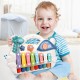 WOOPIE Organki Cymbałki Edukacyjne Pianinko Muzyczne LED 2w1
