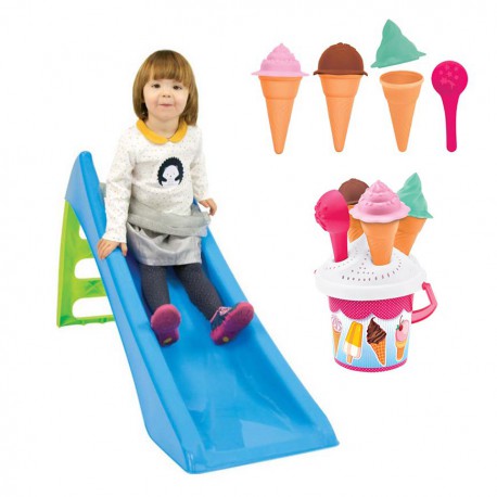 WOOPIE Zjeżdżalnia Fun Slide Niebieska