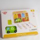 TOOKY TOY Drewniane Centrum Recyklingu Edukacyjny Sorter