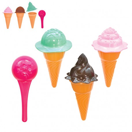 Foremki Do Piasku Lody Rożki Mochtoys