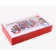 WOOPIE Drewniane Klocki Edukacyjne Zestaw Zbuduj Miasto Puzzle 135 el.