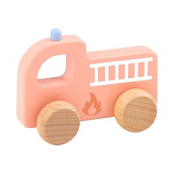 TOOKY TOY Drewniane Autko do Pchania dla Dzieci