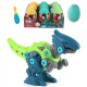WOOPIE Dinozaur do Skręcani w Jajku Raptor Zestaw Konstrukcyjny + Śrubokręt