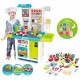 WOOPIE Kuchnia MY LITTLE CHEF  Panel Dotykowy z Dźwiękiem Obieg Wody Niebieska