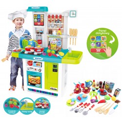 WOOPIE Kuchnia MY LITTLE CHEF  Panel Dotykowy z Dźwiękiem Obieg Wody Niebieska
