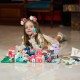 WOOPIE Drewniane Klocki Edukacyjne Zestaw Zbuduj Miasto Puzzle 135 el.