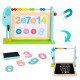 TOOKY TOY  Edukacyjna Tablica Na Biurko + 18 magnetycznych elementów
