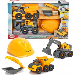 DICKIE Construction Zestaw Budowlnay Volvo + Akcesoria