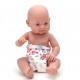 WOOPIE Ubranko dla Lalki Mega Zestaw Body LOVE Czapeczka Smoczek Pielucha 43 cm