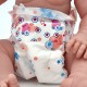 WOOPIE Ubranko dla Lalki Mega Zestaw Body LOVE Czapeczka Smoczek Pielucha 43 cm