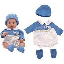 WOOPIE Ubranko dla Lalki Zestaw Sukienka Czapeczka 43 - 46  cm