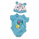 WOOPIE Ubranko dla Lalki Zestaw Body Kaczuszka Czapeczka 43 cm