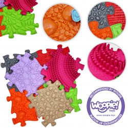 WOOPIE Mata Sensoryczna Ortopedyczna Puzzle 13 el.