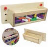 MASTERKIDZ Pojemnik Na Akcesoria Przezroczysta Ścianka 40cm - Tablica Naukowo-Edukacyjna STEM