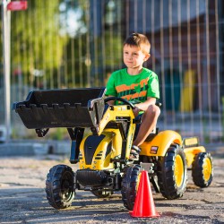 Claas Arion 430 Traktor na pedały z łyżką i przyczepką 1040AM Zielony FALK