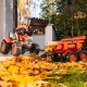 FALK Traktor z Przyczepą Maxi i Łyżką KUBOTA