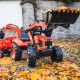 FALK Traktor z Przyczepą Maxi i Łyżką KUBOTA