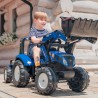 FALK Traktor na Pedały New Holland T8 z Łyżką i Przyczepą 3-7 lat