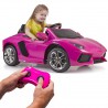 FEBER Lamborghini Aventador Pink samochód elektryczny na pilot 6V 3+