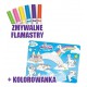 WOOPIE ART&FUN Zabawki Zwierzaki do Malowania 4 szt. + Wanna do Mycia + Kolorowanka