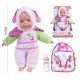 WOOPIE ROYAL Lalka Bobas dla Dzieci Biedronka 33 cm + Nosidełko Akc.
