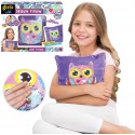 WOOPIE ART&FUN Zestaw Kreatywny DIY Poduszka do Ozdobienia Sówka