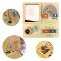 MASTERKIDZ Zabawa Magnetyczna Tablica Edukacyjna Kompas Montessori