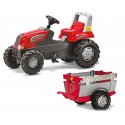 FALK Traktor Red Supercharger na Pedały z Przyczepą od 3 Lat