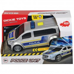 DICKIE SOS Jednostka Policyjna Policja Porsche