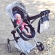WOOPIE ROYAL Wózek dla Lalek 3w1 Spacerówka Gondola Torba