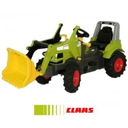 Rolly Toys Traktor na pedały CLAAS Arion 640 z łyżka pompowane koła