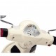 PEG PEREGO Motor VESPA 12V otwierany kufer gumowe opony 	