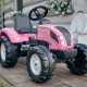 Pink Country Star tractor with trailer