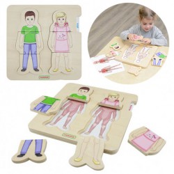 MASTERKIDZ Puzzle Budowa Ciała